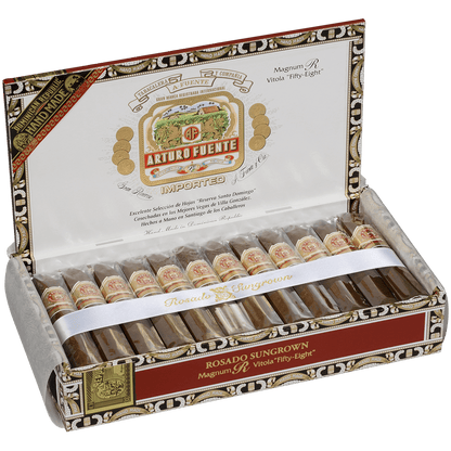 Arturo Fuente Rosado Sungrown Magnum R58 25 Ct. Box 6.25X58