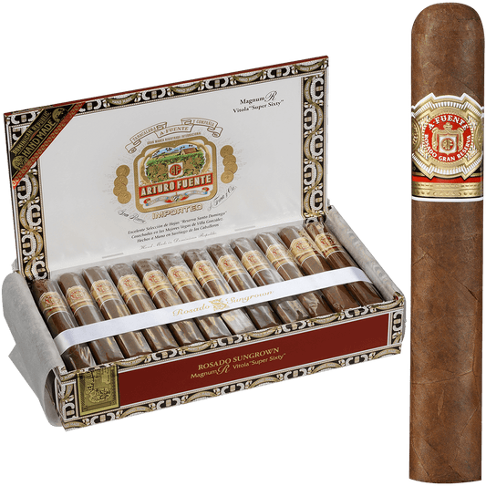 Fuente Rosado Sungrown Magnum R Super 60 24 Ct. Box 6.00X60