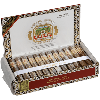 Fuente Rosado Sungrown Magnum R Super 60 24 Ct. Box 6.00X60