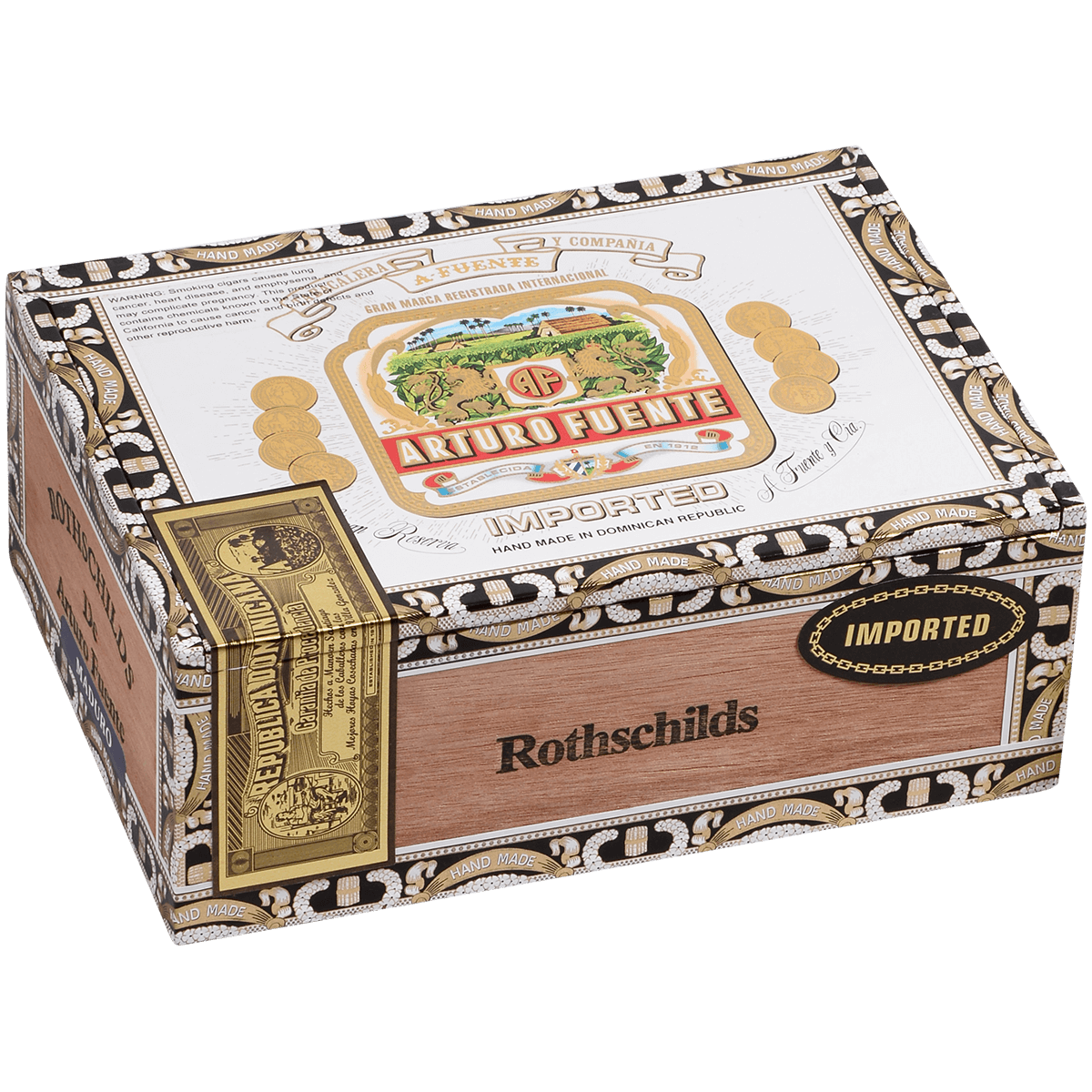 Arturo Fuente Rothchild Maduro 25 Ct. Box 4.50X50