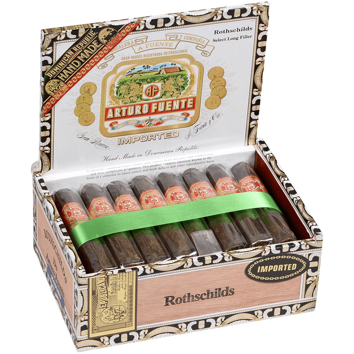 Arturo Fuente Rothchild Maduro 25 Ct. Box 4.50X50