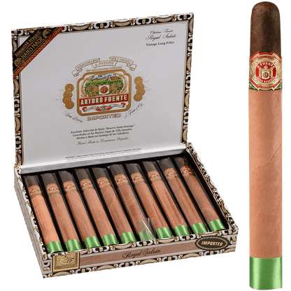 Arturo Fuente Royal Salute Maduro 10 Ct. Box 7.63X54
