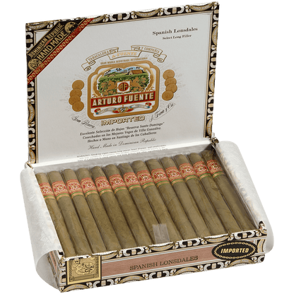 Arturo Fuente Spanish Lonsdale Claro 25 Ct. Box 6.50X42