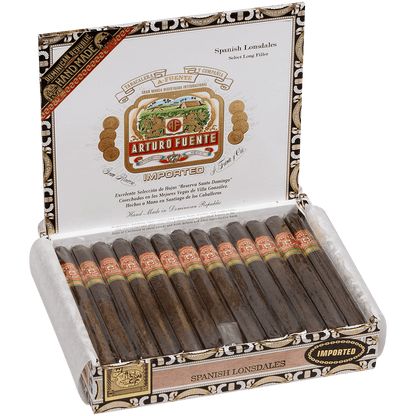 Arturo Fuente Spanish Lonsdale Maduro 25 Ct. Box 6.50X42