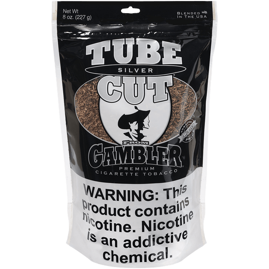 Gambler Myo Tube Cut Silver Large Bag 8.00 Oz