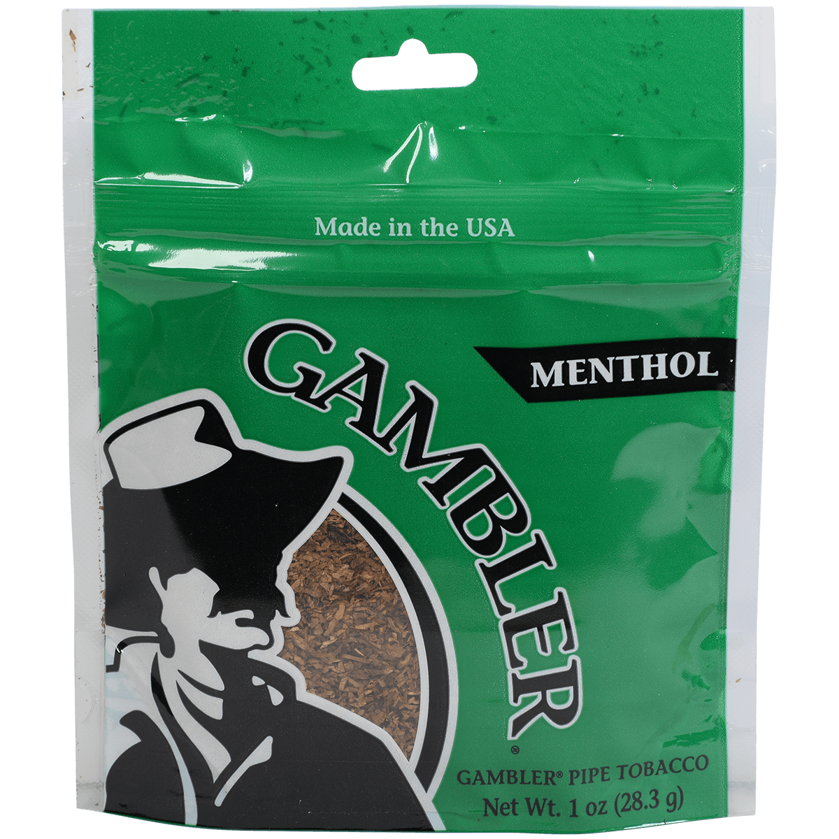 Gambler Pipe Tobacco Menthol Mini 12'S 1 Oz. Bag