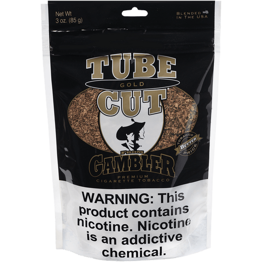Gambler Myo Tube Cut Gold Medium Bag 3.00 Oz