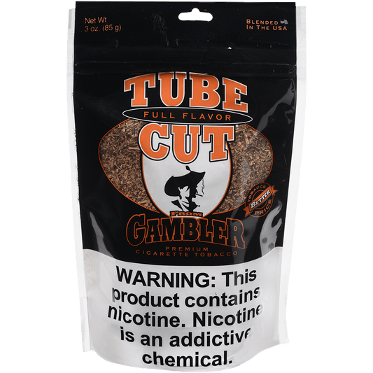 Gambler Myo Tube Cut Full Flavor Medium Bag 3.00 Oz