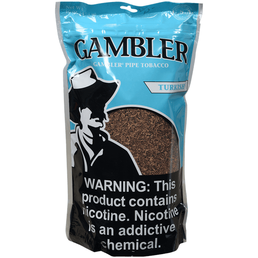 Gambler Pipe Tobacco Turkish Large 16 Oz. Bag