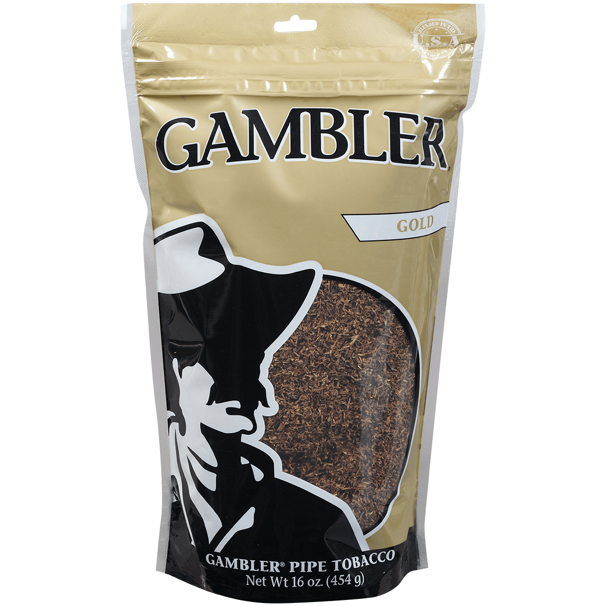 Gambler Pipe Tobacco Mellow/Gold Large 16 Oz. Bag