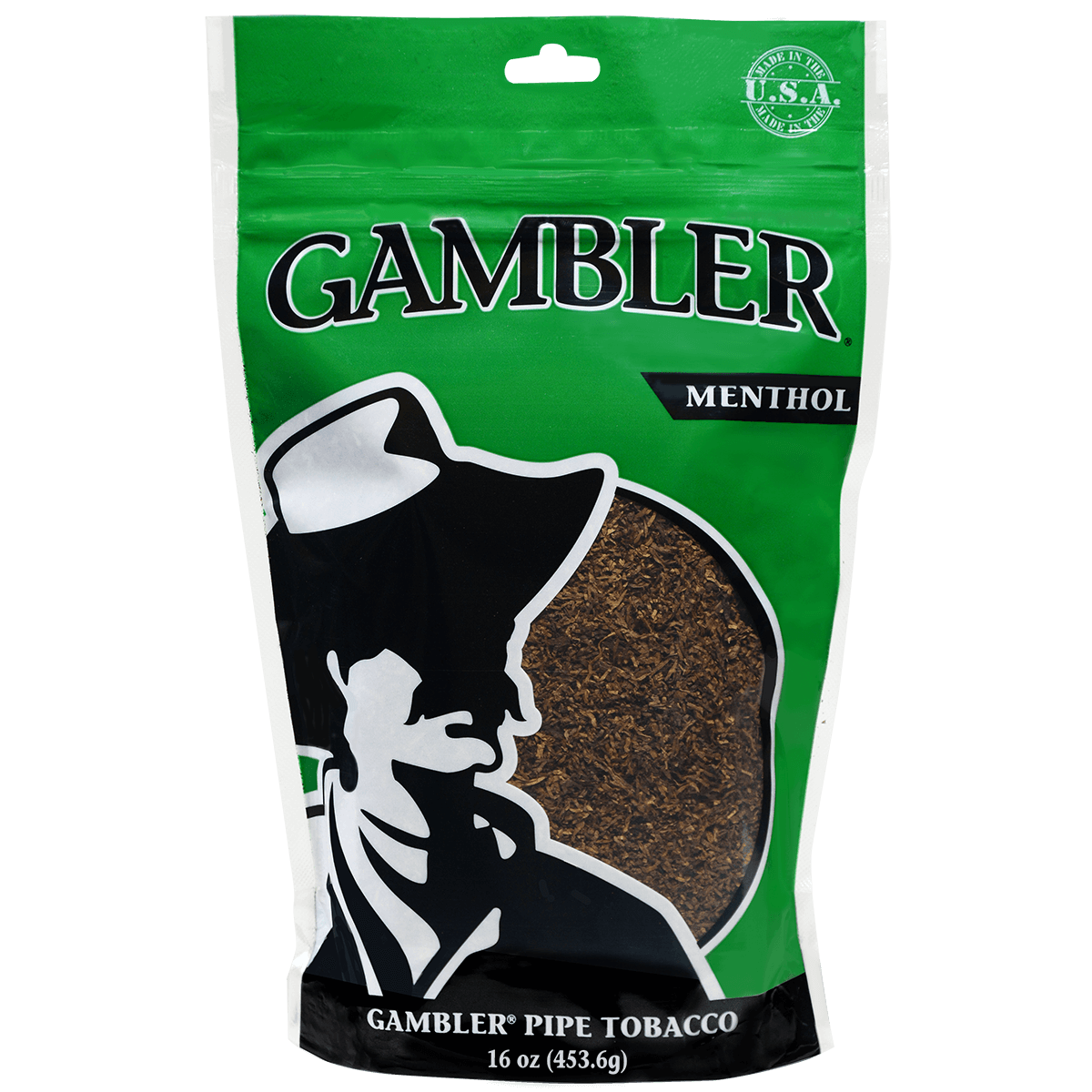 Gambler Pipe Tobacco Mint Large 16 Oz. Bag