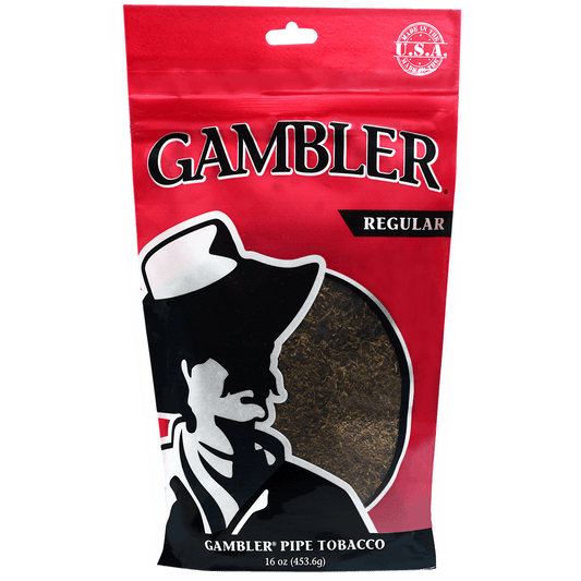 Gambler Pipe Tobacco Regular Large 16 Oz. Bag