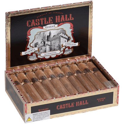 Gurkha Castle Hall Nicaragua Magnum 20 Ct.Box 6X60