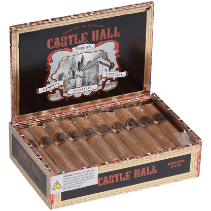 Gurkha Castle Hall Nicaragua Robusto 20 Ct. Box 5X52