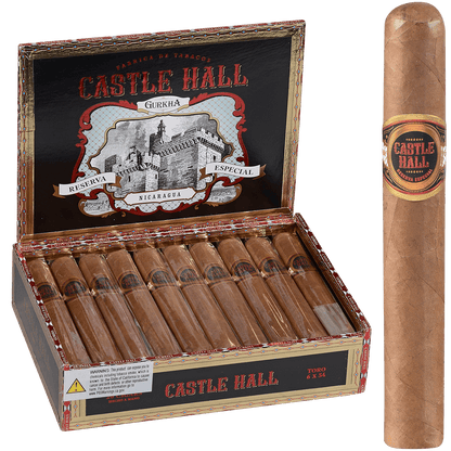 Gurkha Castle Hall Nicaragua Toro 20 Ct Box 6X54