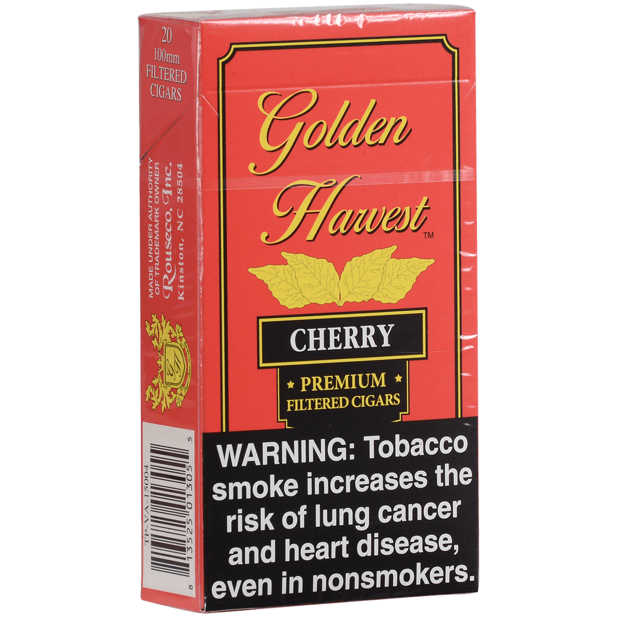 Golden Harvest Filtered Cigar 100'S Cherry 10/20 Carton