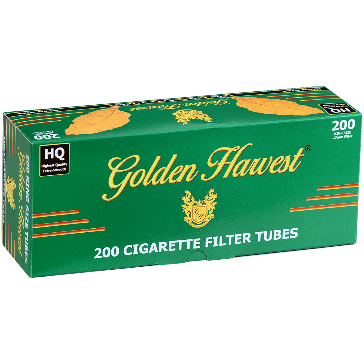 Golden Harvest Menthol King Size Tubes 200Ct. Carton