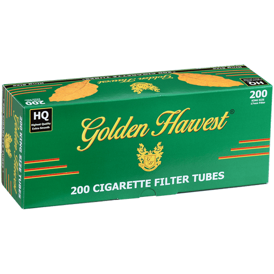 Golden Harvest Menthol King Size Tubes 200Ct. Carton
