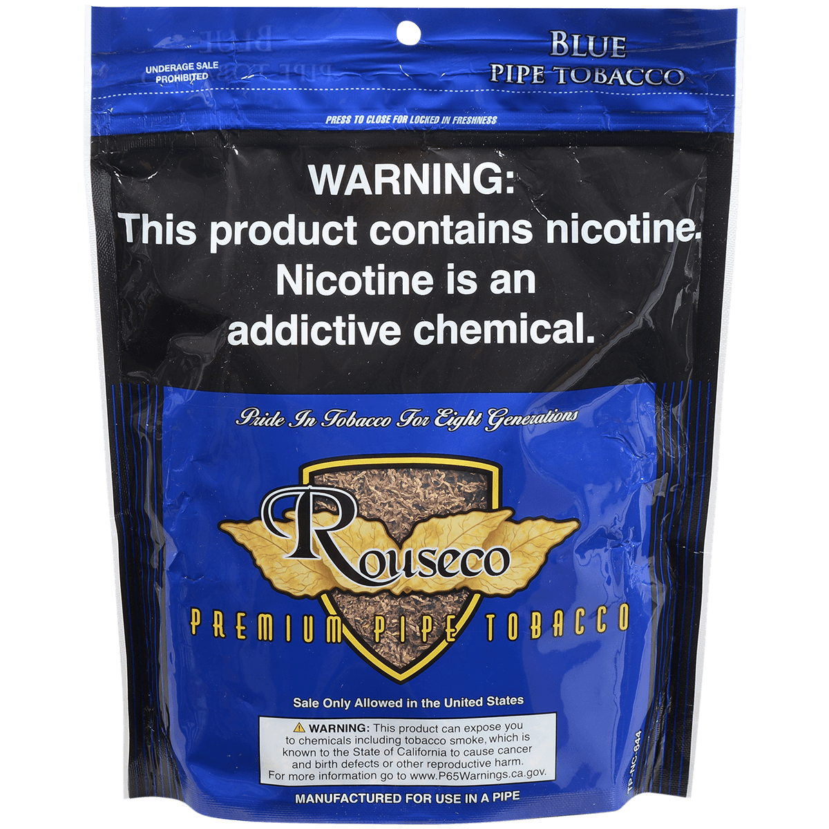 Golden Harvest Pipe Tobacco Blue 6 Oz. Bag
