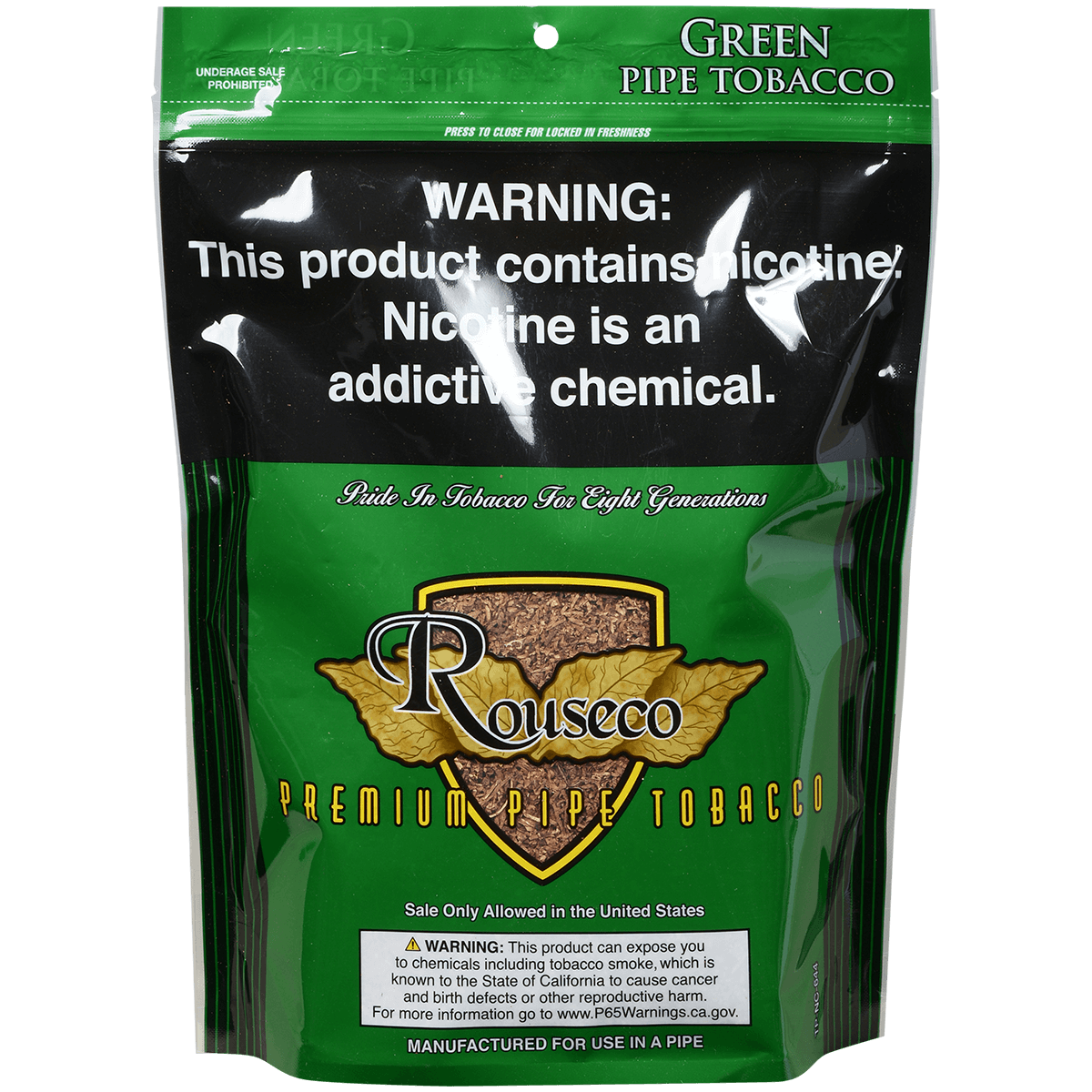 Golden Harvest Pipe Tobacco Green 16 Oz. Bag