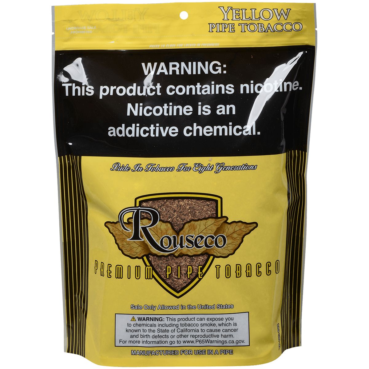 Golden Harvest Pipe Tobacco Yellow 16 Oz. Bag