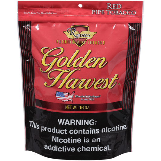 Golden Harvest Pipe Tobacco Red 16 Oz. Bag