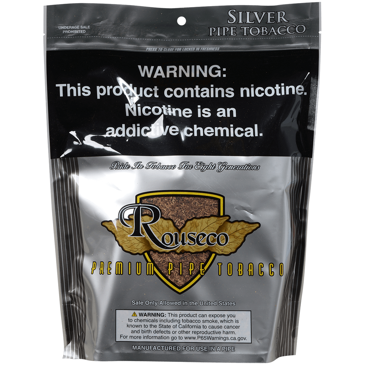 Golden Harvest Pipe Tobacco Silver 16 Oz. Bag