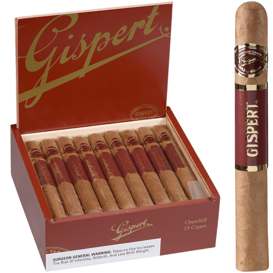 Gispert Natural Churchill 25 Ct. Box 7.00X54