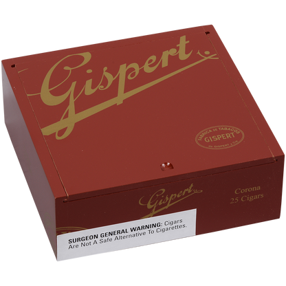 Gispert Corona 25 Ct. Box 5.63X42