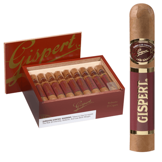 Gispert Robusto 25 Ct. Box 5.00X54