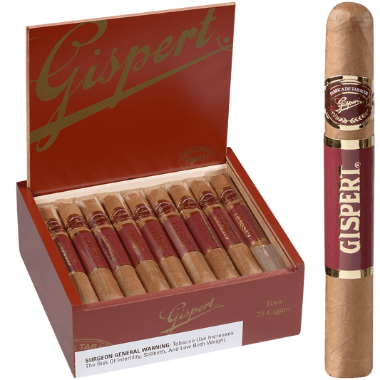 Gispert Toro Natural 25 Ct. Box 6.00X50