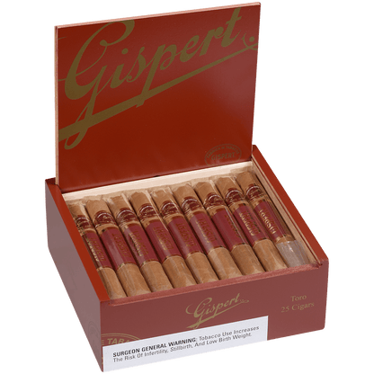 Gispert Toro Natural 25 Ct. Box 6.00X50