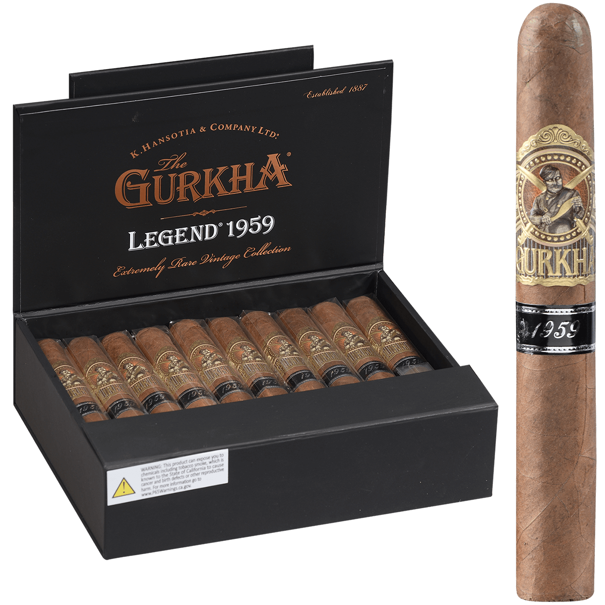 Gurkha Legend 1959 Toro 20 Ct. Box 6.00X50