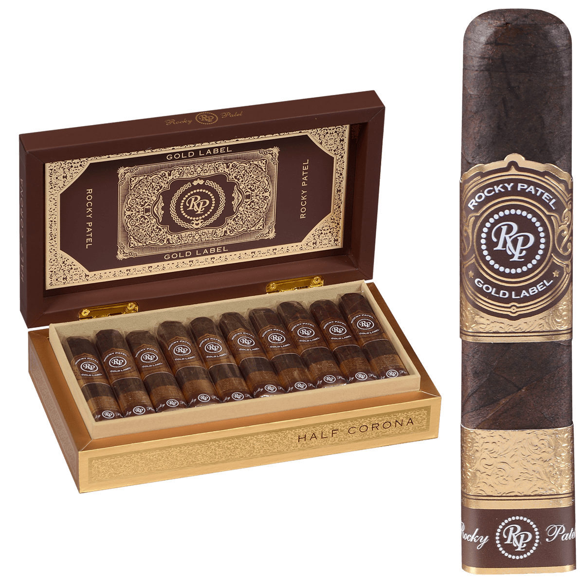 Rocky Patel Gold Label Half Corona 20Ct Box 3.5X46