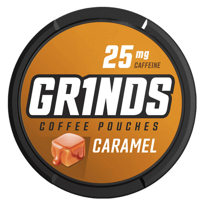 Grinds Coffee Pouches Caramel 5 Ct. Pack