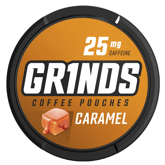 Grinds Coffee Pouches Caramel 5 Ct. Pack