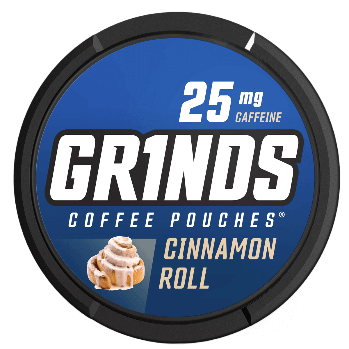 Grinds Coffee Pouches Cinnamon Roll 5 Ct. Pack