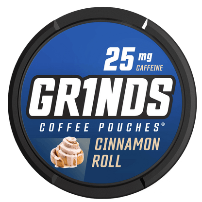 Grinds Coffee Pouches Cinnamon Roll 5 Ct. Pack