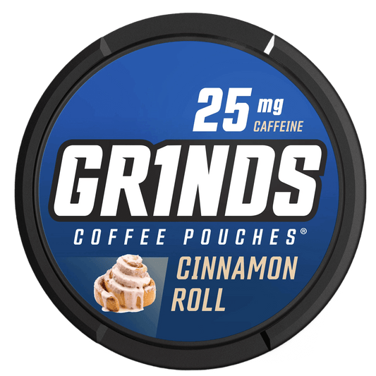 Grinds Coffee Pouches Cinnamon Roll 5 Ct. Pack
