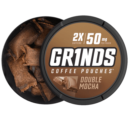 Grinds Coffee Pouches2X Double Mocha 5 Ct. Pack