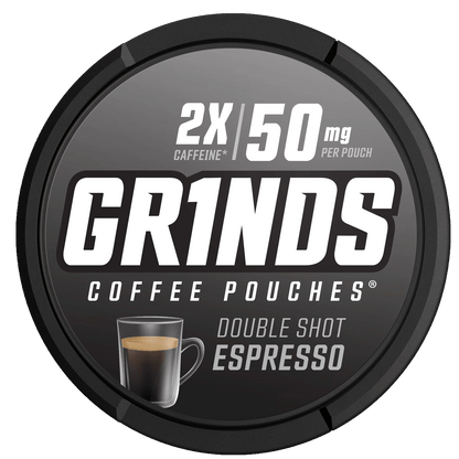 Grinds Coffee Pouches Double Shot Espresso 5 Ct. Pack
