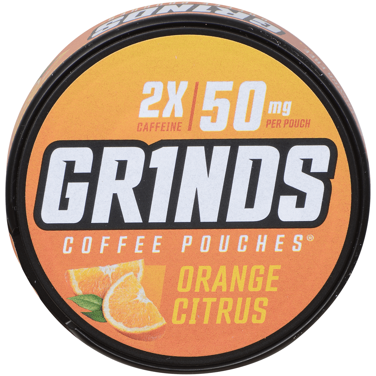 Grinds Coffee Pouches 2X Orange Citrus 5 Ct. Pack