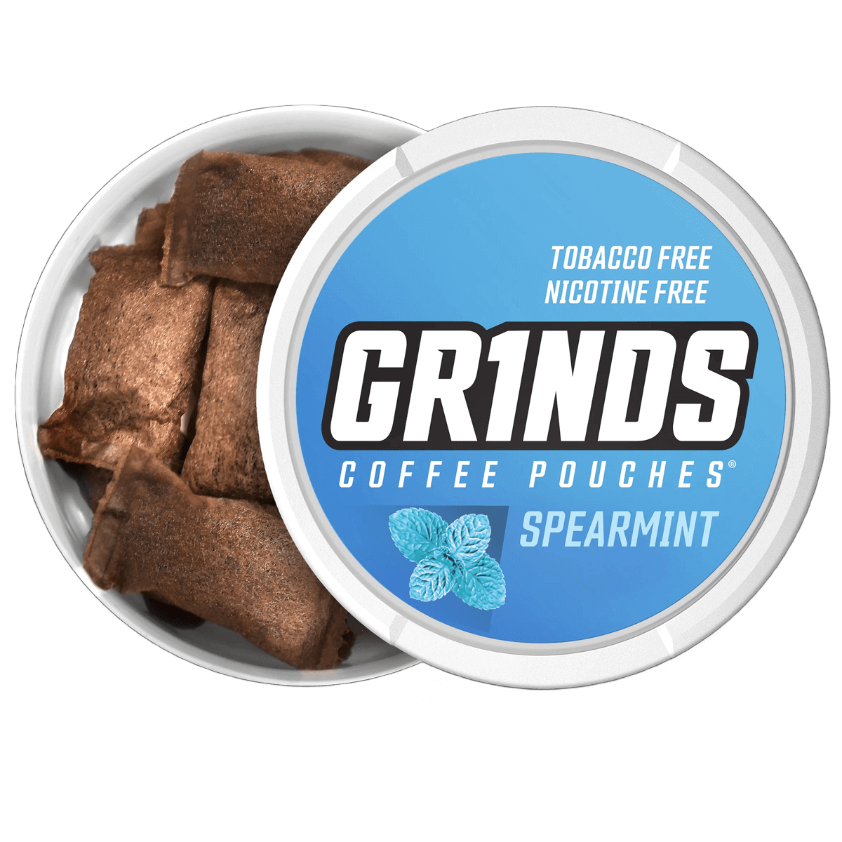 Grinds Coffee Pouches Spearmint 5 Ct. Pack