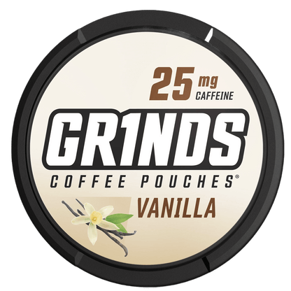 Grinds Coffee Pouches Vanilla 5 Ct. Pack
