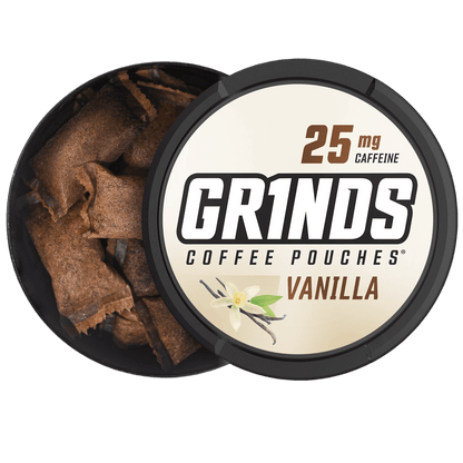 Grinds Coffee Pouches Vanilla 5 Ct. Pack