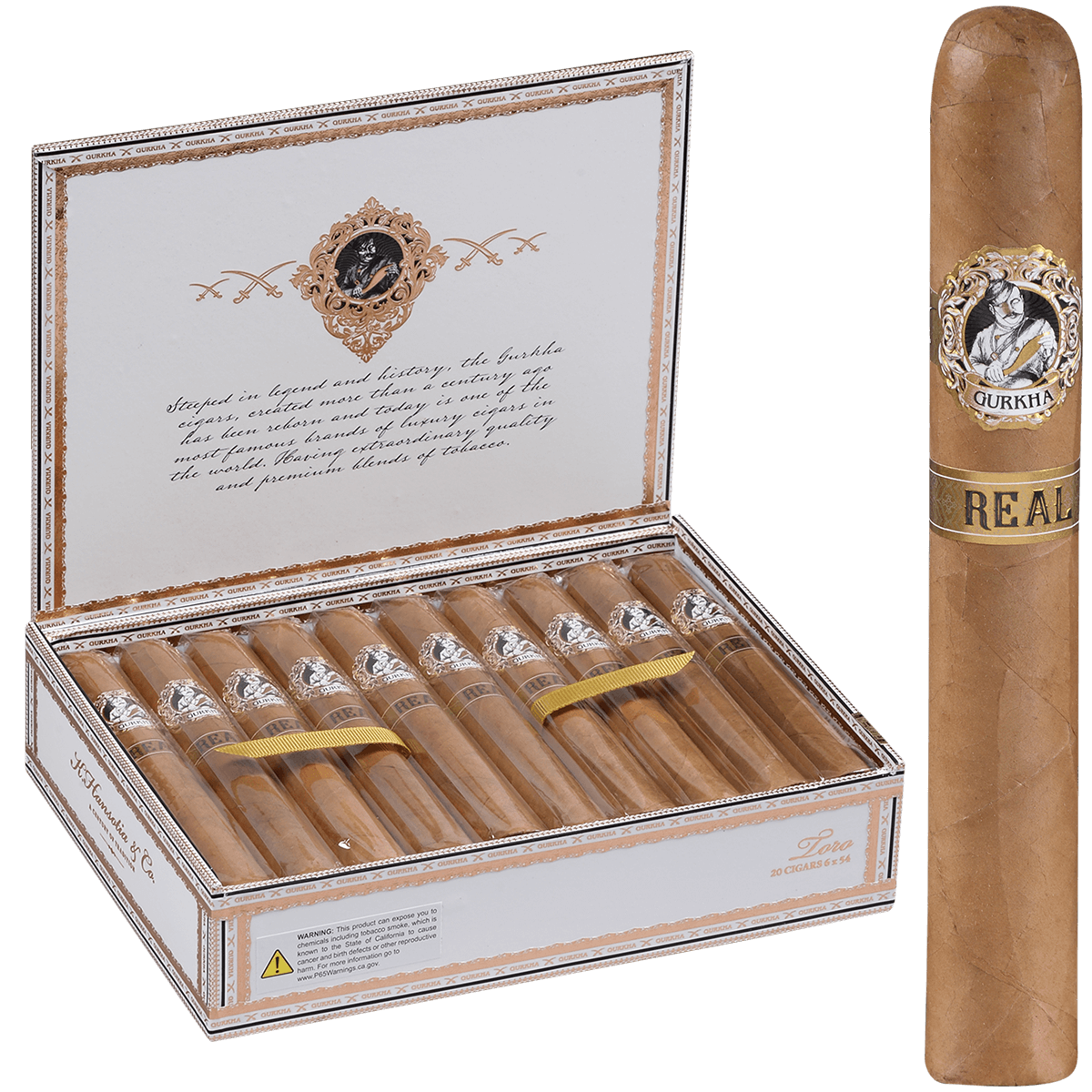 Gurkha Real Toro 20Ct. Box 6X54