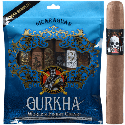 Gurkha Toro Fresh Pack Blue Nicraguan 6 Ct. Sampler 6.00X50