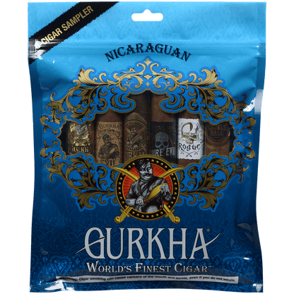 Gurkha Toro Fresh Pack Blue Nicraguan 6 Ct. Sampler 6.00X50
