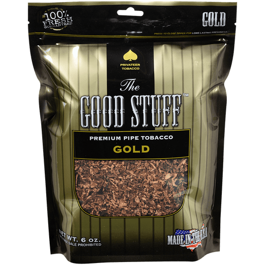 The Good Stuff Pipe Tobacco Gold 6 Oz. Bag
