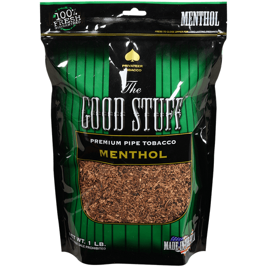 The Good Stuff Pipe Tobacco Menthol 1 Lb. Bag